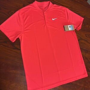 NIKE Court Dri-FIT Dry Blade Tiger Tennis Golf Polo